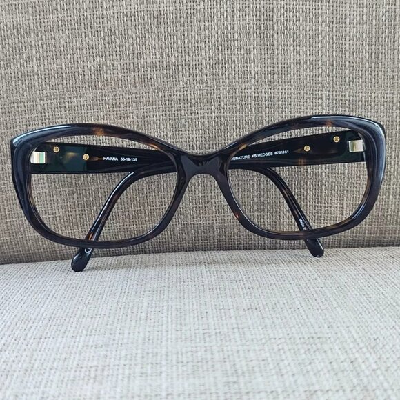kirkland Signature Women Glasses Frame Havana Brown 55[]18 135 Eyeglasses Frame - Picture 3 of 10